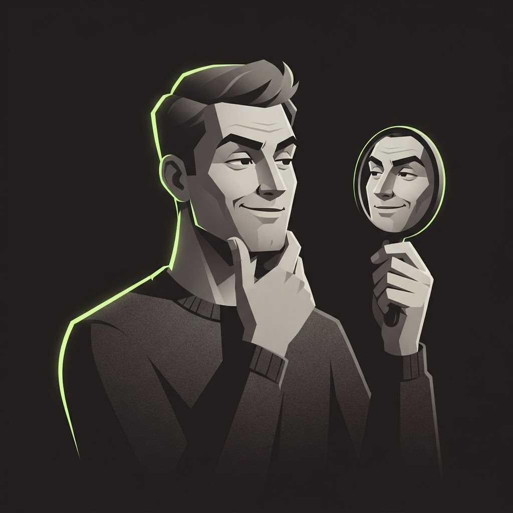 Sexual Narcissist behavioral pattern illustration